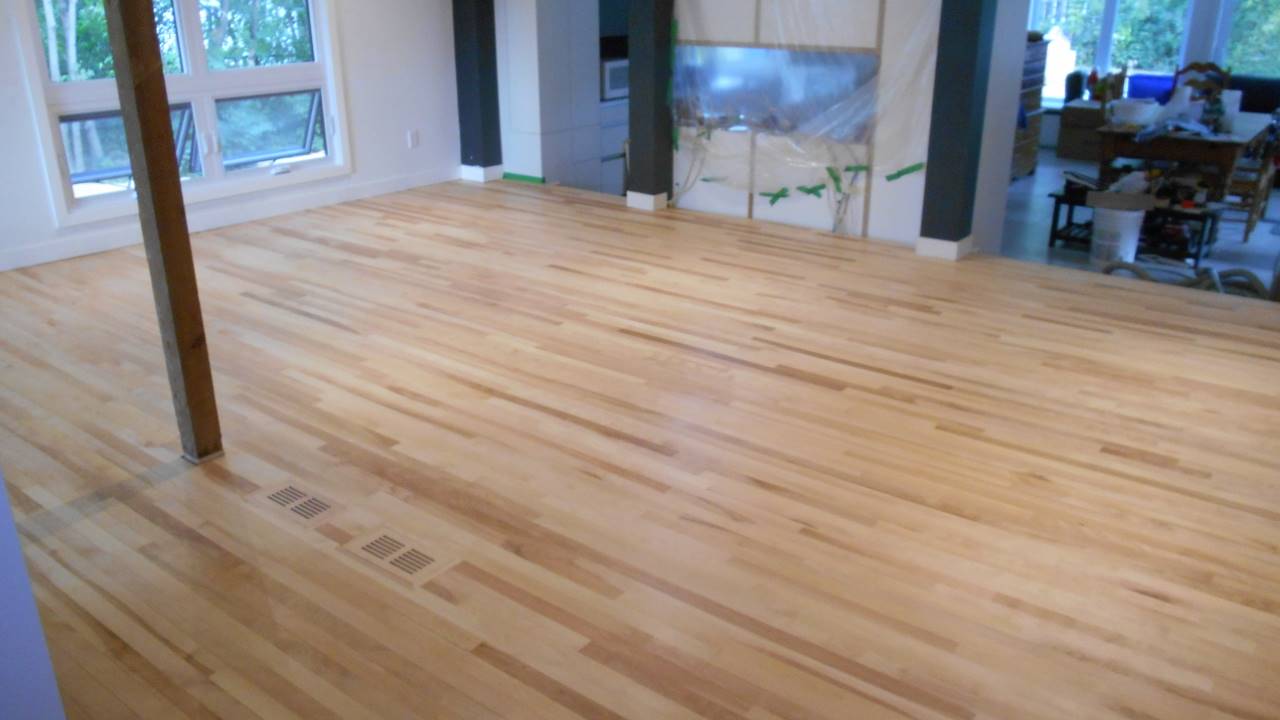 Installation de plancher de bois franc Installation de plancher de bois franc